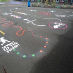 Play Area Marking Specialists in Glendoick 7
