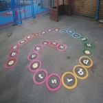 Play Area Marking Specialists in Bush 3